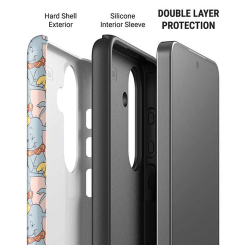 Disney Dumbo Face Pattern Galaxy S26 Plus Impact Case