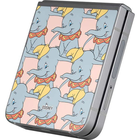 Disney Dumbo Face Pattern Galaxy Z Flip6 Skin