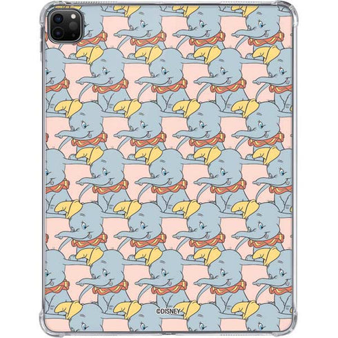 Disney Dumbo Face Pattern iPad Pro 11in (2024) Clear Case