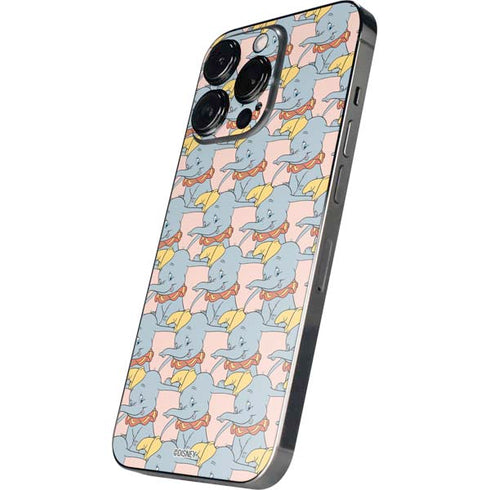 Disney Dumbo Face Pattern iPhone 15 Pro Max Skin