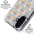 Disney Dumbo Face Pattern iPhone 16 Clear Case