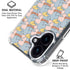 Disney Dumbo Face Pattern iPhone 16 Plus Clear Case