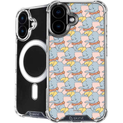 Disney Dumbo Face Pattern iPhone 16 Plus MagSafe Case
