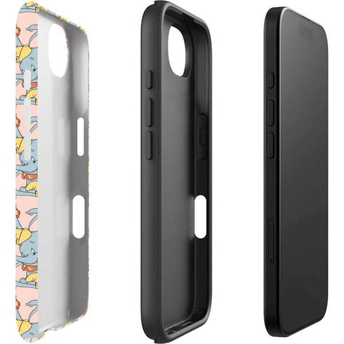 Disney Dumbo Face Pattern iPhone 16e Impact Case