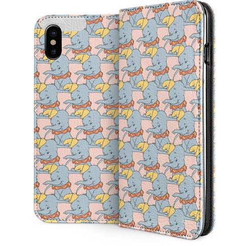 Disney Dumbo Face Pattern iPhone 8 Folio Case