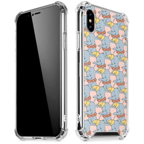 Disney Dumbo Face Pattern iPhone X/XS Clear Case