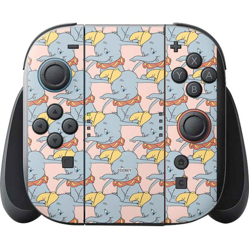 Disney Dumbo Face Pattern Nintendo Switch 2 (2025) with Joy-Con Skin