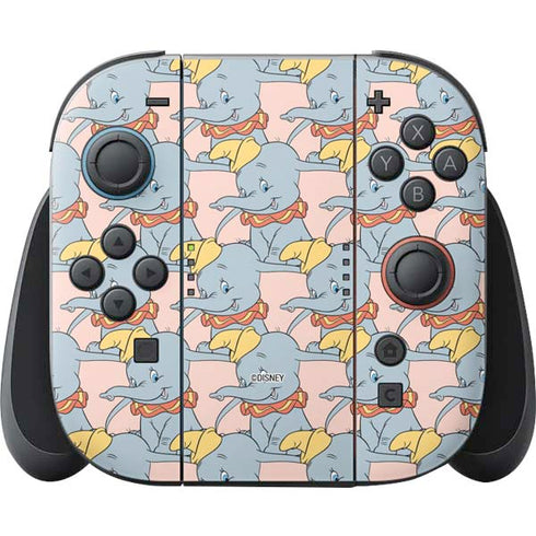 Disney Dumbo Face Pattern Nintendo Switch 2 (2025) Joy-Con Controller Skin