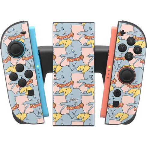 Disney Dumbo Face Pattern Nintendo Switch 2 (2025) Joy-Con Controller Skin