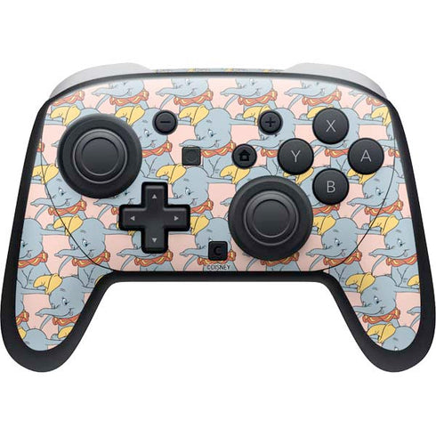 Disney Dumbo Face Pattern Nintendo Skins