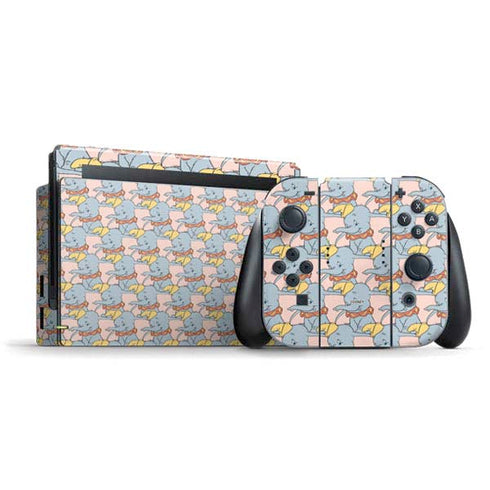Disney Dumbo Face Pattern Nintendo Skins