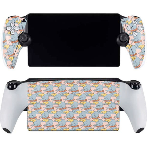 Disney Dumbo Face Pattern PlayStation Portal Remote Player Skin