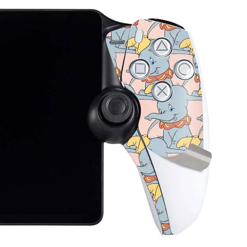 Disney Dumbo Face Pattern PlayStation Portal Remote Player Skin