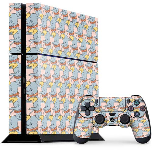 Disney Dumbo Face Pattern PlayStation PS4 Skins