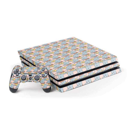 Disney Dumbo Face Pattern PlayStation PS4 Skins
