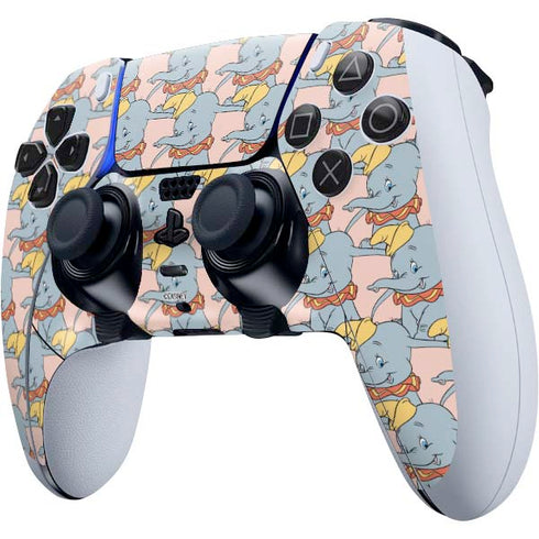 Disney Dumbo Face Pattern PS5 DualSense Edge Pro Controller Skin