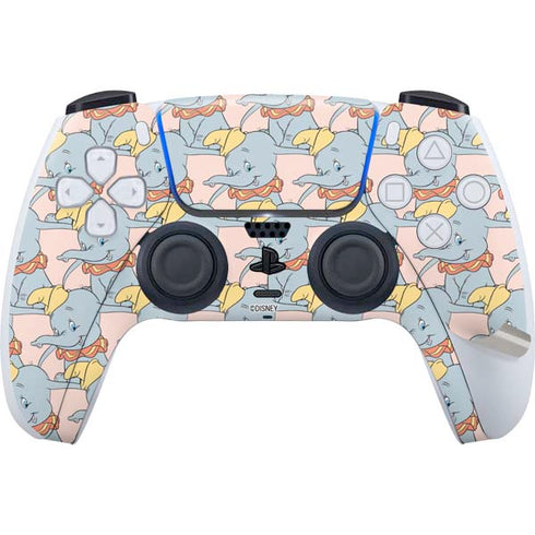 Disney Dumbo Face Pattern PS5 Pro Disk Bundle Skin