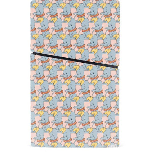 Disney Dumbo Face Pattern PS5 Slim Digital Edition Console Skin