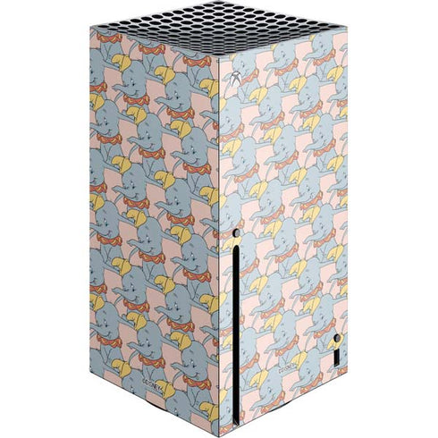 Disney Dumbo Face Pattern Xbox Series X Skins