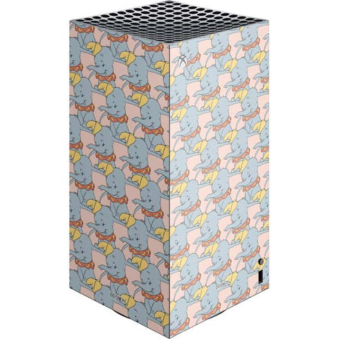 Disney Dumbo Face Pattern Xbox Series X Skins