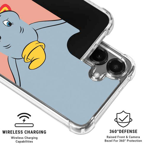 Disney Dumbo Portrait Galaxy S26 Clear Case