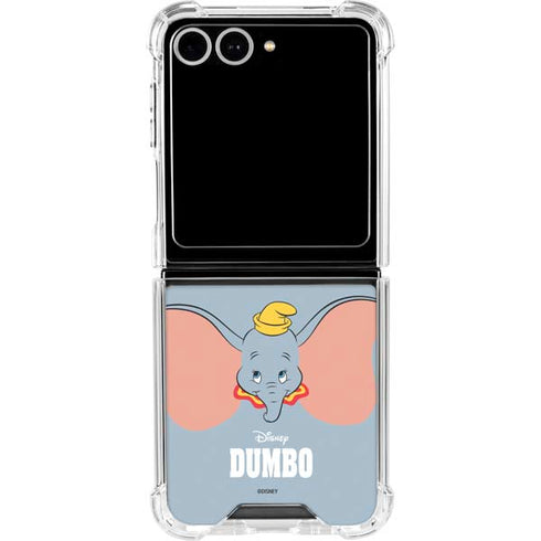 Disney Dumbo Portrait Galaxy Z Flip7 Clear Case