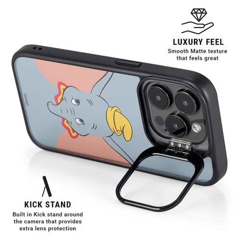 Disney Dumbo Portrait iPhone 14 Pro Max Kickstand Case