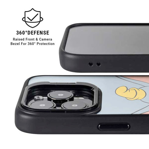 Disney Dumbo Portrait iPhone 14 Pro Max Kickstand Case