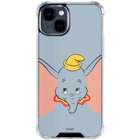 Disney Dumbo Portrait iPhone 15 Clear Case