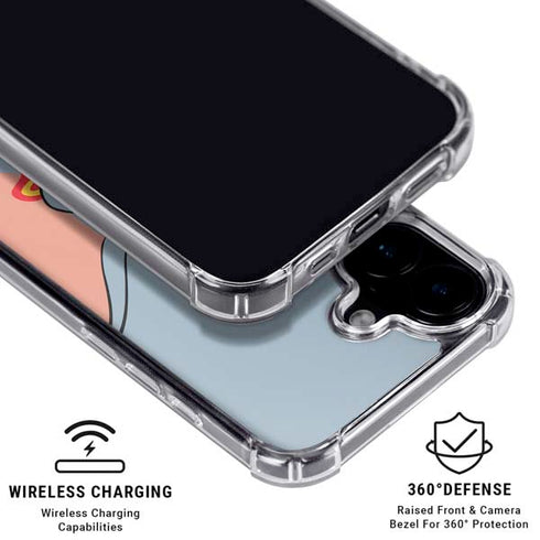 Disney Dumbo Portrait iPhone 16 Plus Clear Case