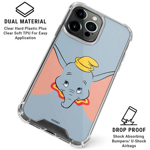 Disney Dumbo Portrait iPhone 16 Pro Max Clear Case