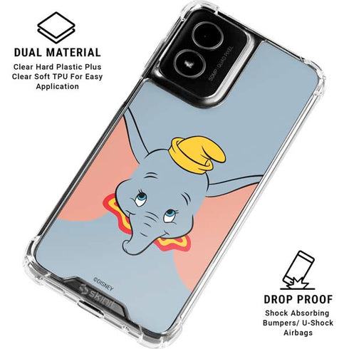 Disney Dumbo Portrait Moto G Power 5G (2024) Clear Case