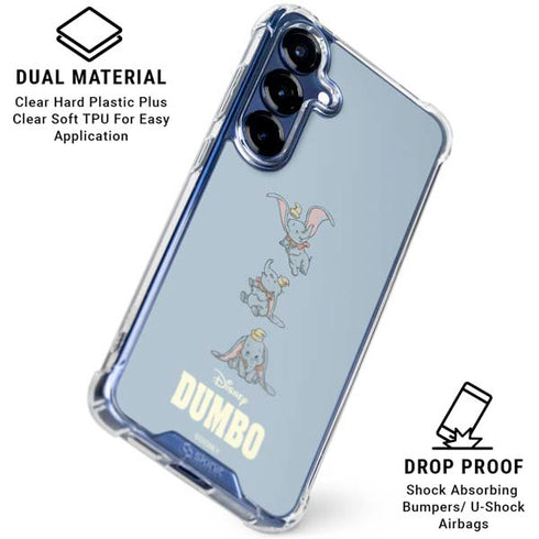Disney Dumbo Variant Poses Galaxy S25 FE Clear Case