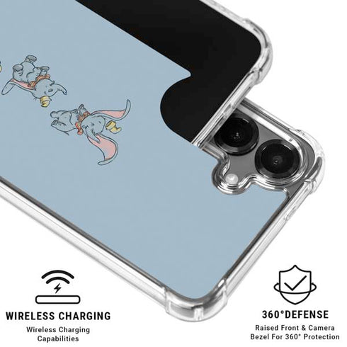 Disney Dumbo Variant Poses Galaxy S26 Plus Clear Case