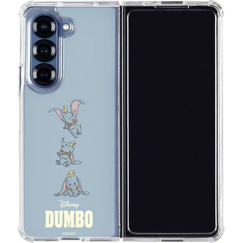 Disney Dumbo Variant Poses Galaxy Z Fold6 Clear Case