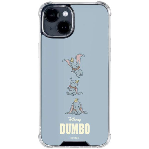 Disney Dumbo Variant Poses iPhone 15 Clear Case