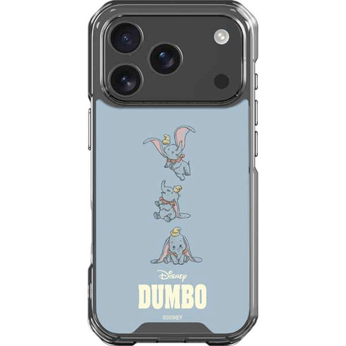 Disney Dumbo Variant Poses iPhone 17 Pro Clear Case