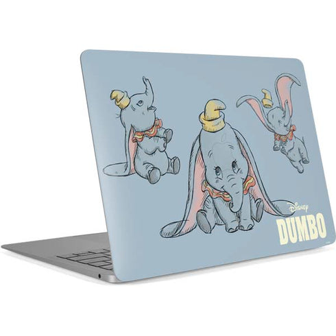 Disney Dumbo Variant Poses Apple MacBook Air Skin