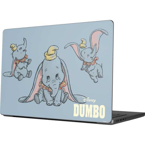 Disney Dumbo Variant Poses Apple MacBook Pro 14-inch Skin
