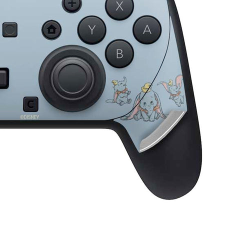 Disney Dumbo Variant Poses Nintendo Switch 2 (2025) Pro Controller Skin