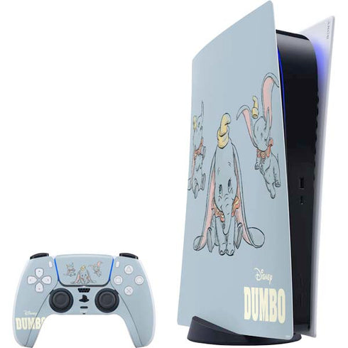 Disney Dumbo Variant Poses PlayStation PS5 Skins