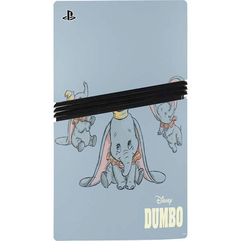 Disney Dumbo Variant Poses PS5 Pro Console Skin