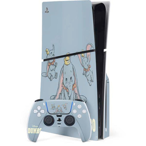 Disney Dumbo Variant Poses PlayStation PS5 Skins