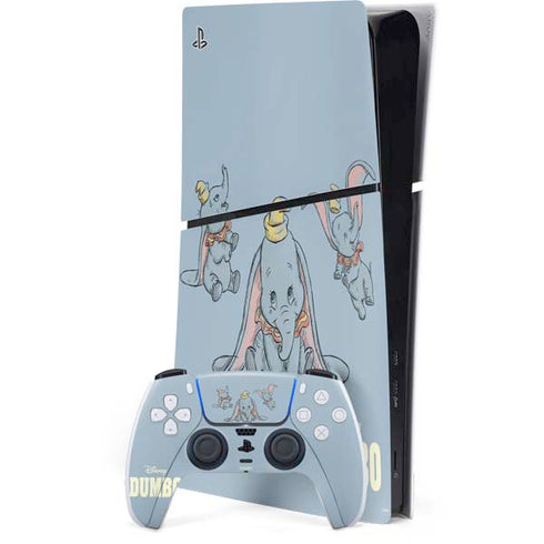 Disney Dumbo Variant Poses PlayStation PS5 Skins