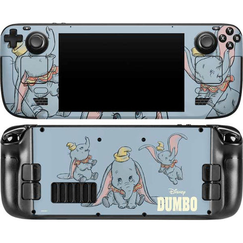 Disney Dumbo Variant Poses Steam Deck Handheld Gaming Computer Skin