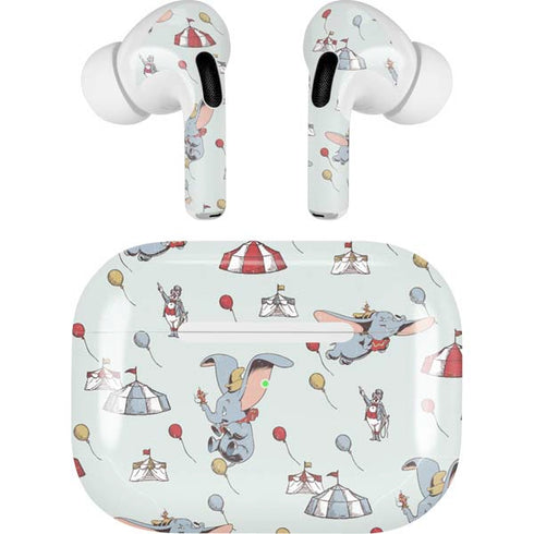 Disney Dumbo Vintage Pattern AirPods Skins
