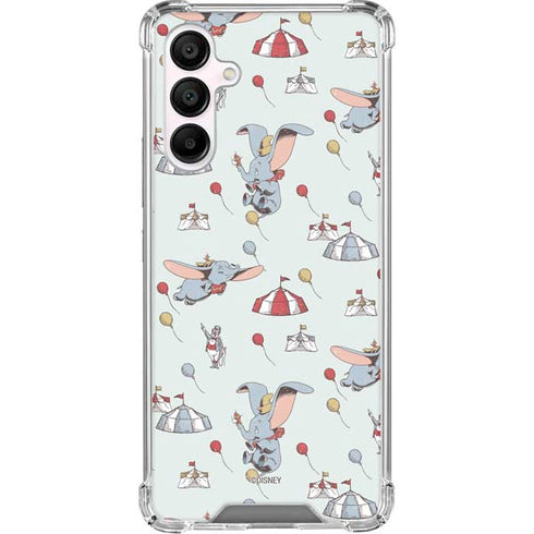 Disney Dumbo Vintage Pattern Galaxy A16 5G Clear Case