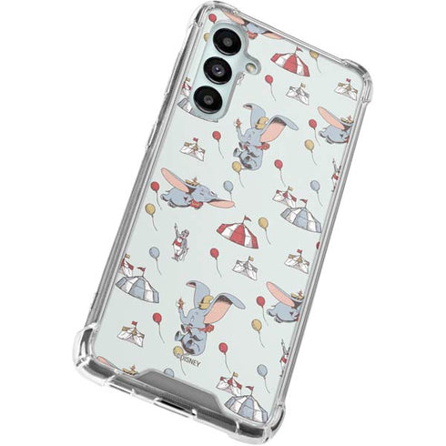 Disney Dumbo Vintage Pattern Galaxy A16 5G Clear Case
