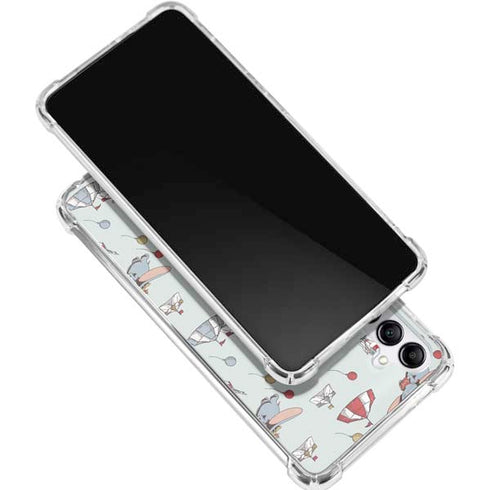 Disney Dumbo Vintage Pattern Galaxy A16 5G Clear Case