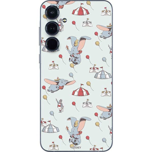 Disney Dumbo Vintage Pattern Galaxy A55 5G Skin